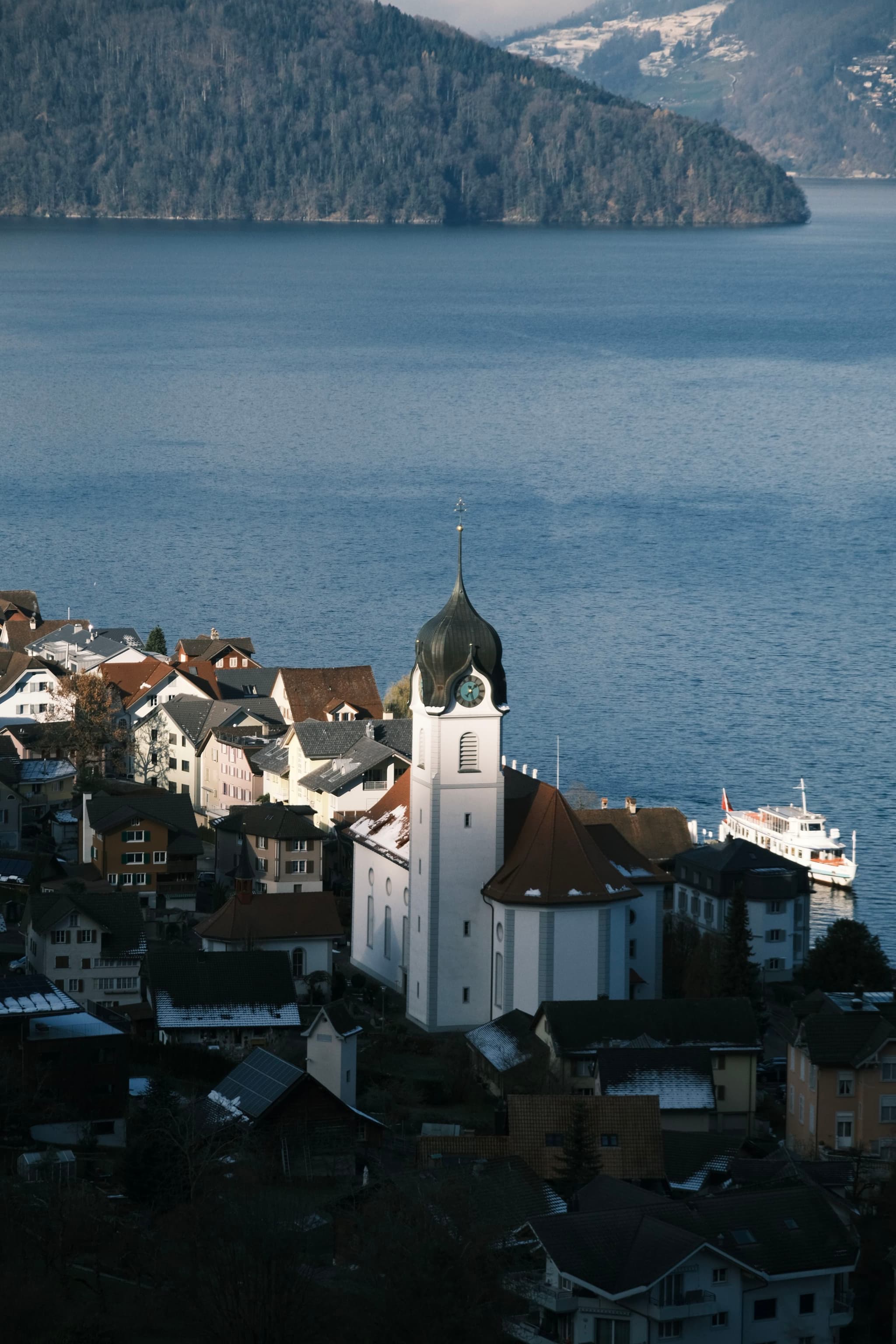 Shoot on Switzerland bus