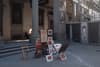 Outside of Uffizi Red Painter